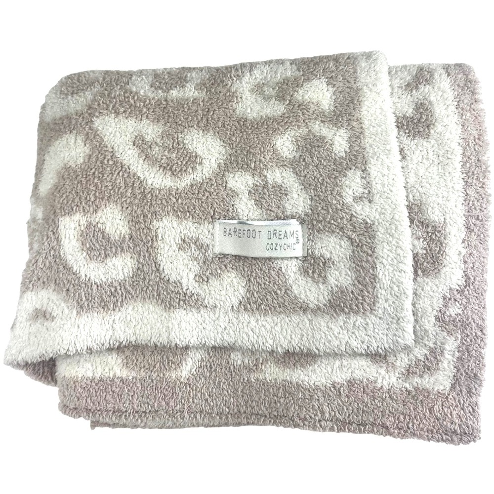 Barefoot Dreams Baby Blanket Soft Brown Tan Beige In The Wild Unisex Brown Tan